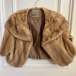 Vintage Fur Bolero